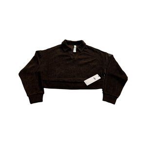 ALO Yoga Dark Brown Sweatshirt